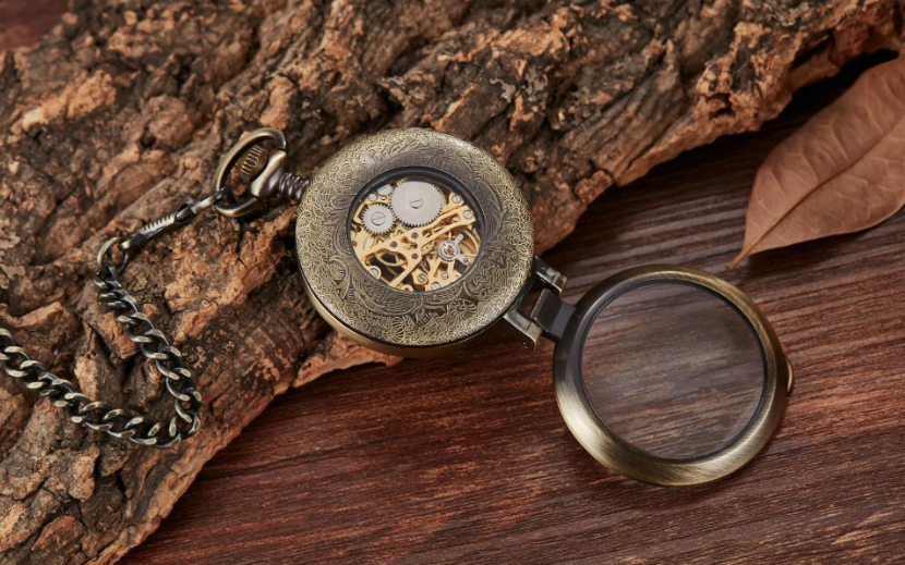 Magnifying Pocket Watch